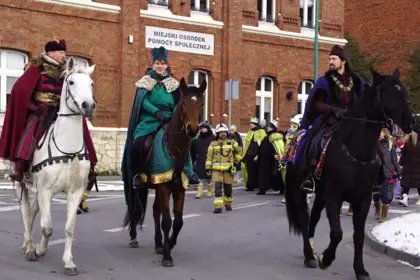 Orszak Trzech Króli po raz trzynasty w Lublińcu 9