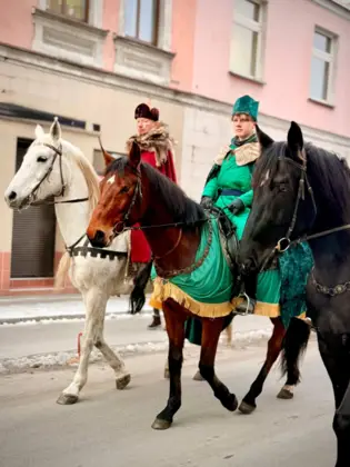 Orszak Trzech Króli po raz trzynasty w Lublińcu 10