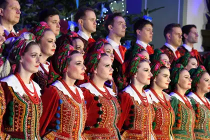 Koncert kolęd w wykonaniu Zespołu Śląsk” 3