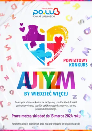 Powiatowy Konkurs „Autyzm - by wiedzieć więcej”