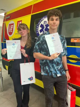 Sukces uczniów ZS nr 1 im. Adama Mickiewicza w Lublińcu w ogólnopolskim konkursie 2