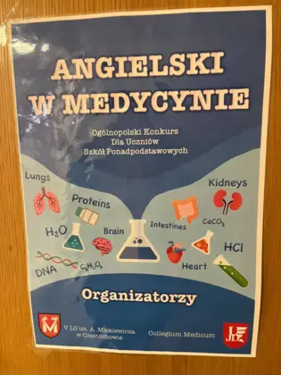 Sukces uczniów ZS nr 1 im. Adama Mickiewicza w Lublińcu w ogólnopolskim konkursie 5