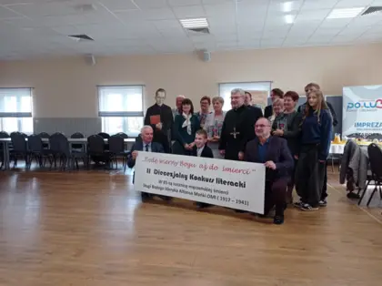 II Diecezjalny Konkurs Literacki „Będę wierny Bogu aż do śmierci” pod patronatem starosty