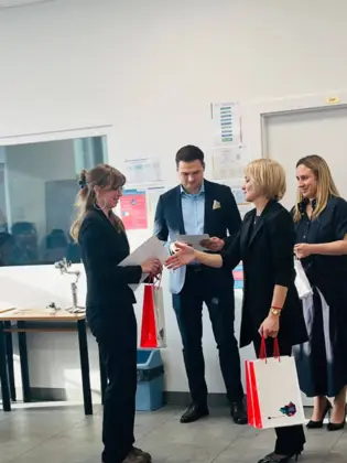 Sukces uczniów ZS nr 1 im. Adama Mickiewicza w Lublińcu w ogólnopolskim konkursie 8