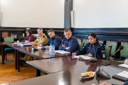 Omówiono stan bezpieczeństwa powiatu lublinieckiego