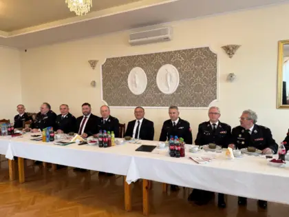 Posiedzenie Zarządu Oddziału Wojewódzkiego ZOSP RP Województwa Śląskiego w Kamienicy Śląskiej