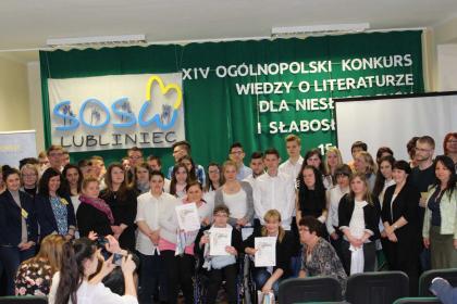 Konkurs wiedzy o literaturze dla niesłyszących i słabosłyszących