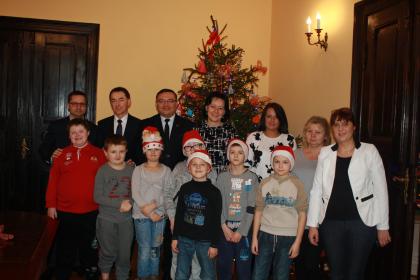 W Starostwie już świątecznie.