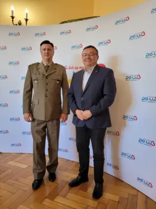 Spotkanie z mjr Arturem Bożkiem z Wojskowego Centrum Rekrutacji w Częstochowie