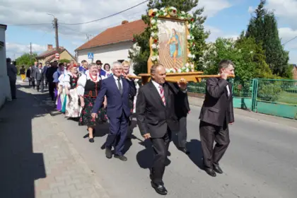 Pielgrzymka rolników do Sanktuarium w Lubecku