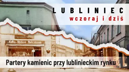 Partery kamienic przy lublinieckim rynku - Lubliniec wczoraj i dziś