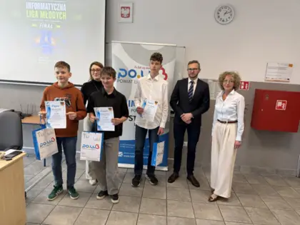 30 kwietnia 2026 r. w Zespole Szkół Ogólnokształcąco-Technicznych w Lublińcu odbył się konkurs „Informatyczna Liga Młodych