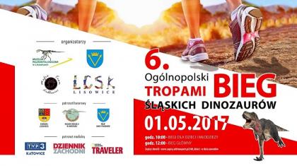 6. Ogólnoposlki BIEG TROPAMI ŚLĄSKICH DINOZAURÓW