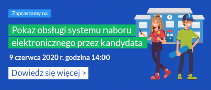 Rekrutacja do szkół ponadpodstawowych 2020