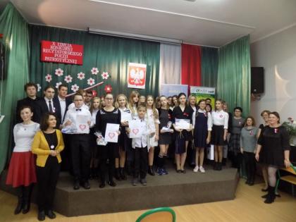 Konkurs recytatorski poezji patriotycznej w CKZiU