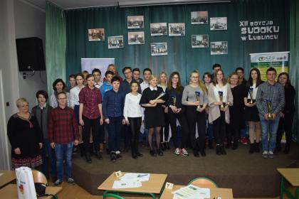XII edycja powiatowego konkursu „Sudoku w Lublińcu”