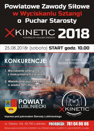 Powiatowe Zawody Siłowe w Wyciskaniu Sztangi o puchar Starosty