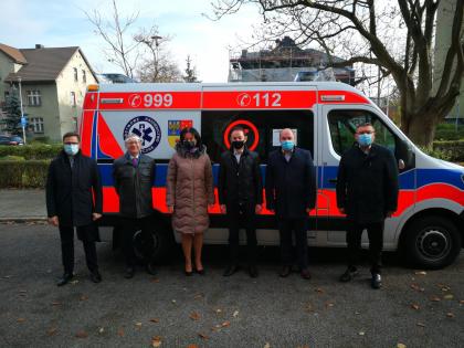 Nowa karetka dla szpitala powiatowego w Lublińcu