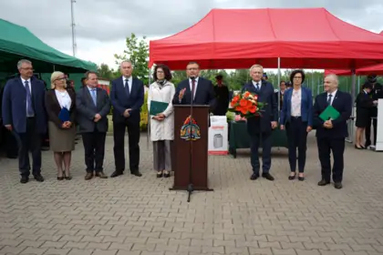 Jubileusz 30-lecia Państwowej Straży Pożarnej podczas obchodów Dnia Strażaka