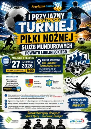 Gole, pasja i mundury! Pierwszy taki turniej w powiecie lublinieckim!