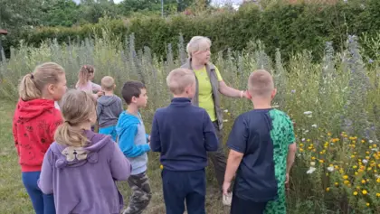 Zajęcia w Ośrodku Edukacyjnym w Kalinie