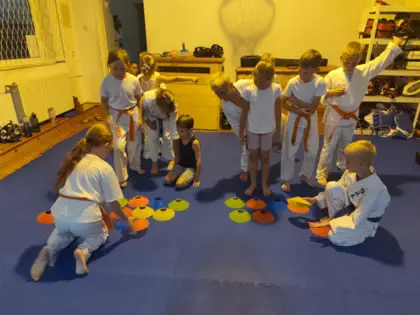 Nauka podstawowych technik, postaw i zasad karate 6