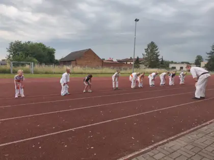 Nauka podstawowych technik, postaw i zasad karate 3