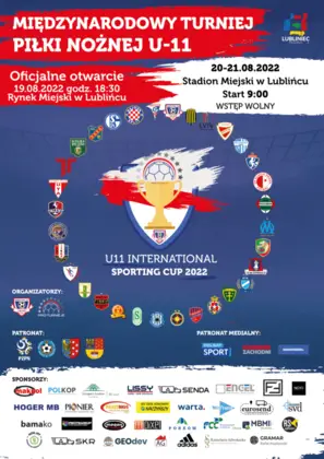 Zapraszamy na II Międzynarodowy Turniej Piłki Nożnej U-11 'International Sporting Cup 2022'