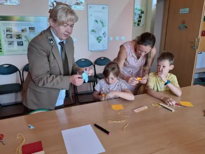 Rodzinne warsztaty w Ośrodku Edukacyjnym w Kalinie