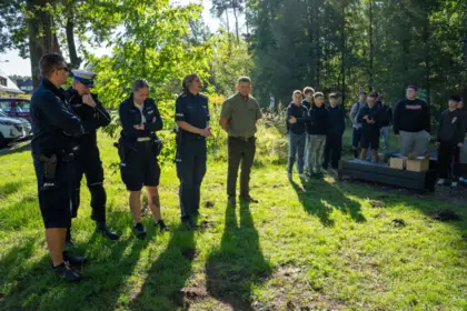 Rajd rowerowy w ramach akcji Bezpieczny Powrót do Szkoły 4