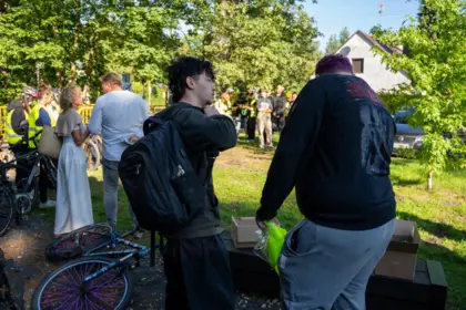 Rajd rowerowy w ramach akcji Bezpieczny Powrót do Szkoły 9