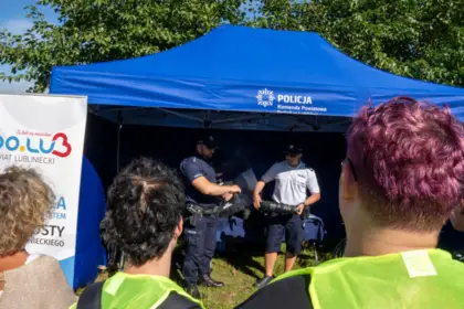 Rajd rowerowy w ramach akcji Bezpieczny Powrót do Szkoły 25