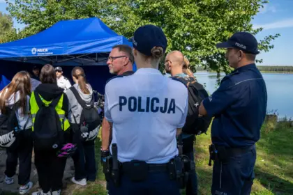 Rajd rowerowy w ramach akcji Bezpieczny Powrót do Szkoły 22