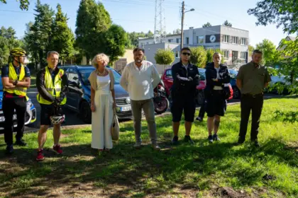 Rajd rowerowy w ramach akcji Bezpieczny Powrót do Szkoły 8