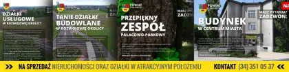 Na sprzedaż nieruchomości oraz działki w atrakcyjnym położeniu - kontakt 530 144 554 lub 530 331 780