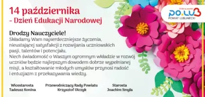 14 października - Dzień Edukacji Narodowej