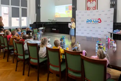 Przedszkolaki z wizytą w Starostwie 7