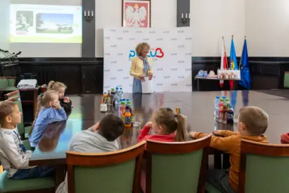 Przedszkolaki z wizytą w Starostwie 8