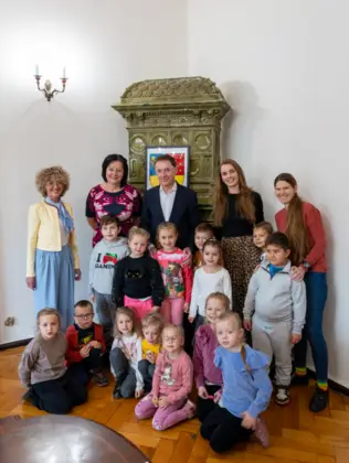 Przedszkolaki z wizytą w Starostwie 4