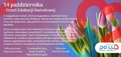 14 października - Dzień Edukacji Narodowej