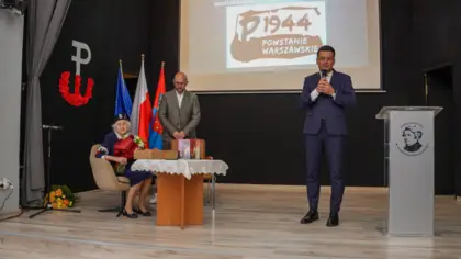Żywa lekcja historii z Heleną Kamerską, sanitariuszką Powstania Warszawskiego 4