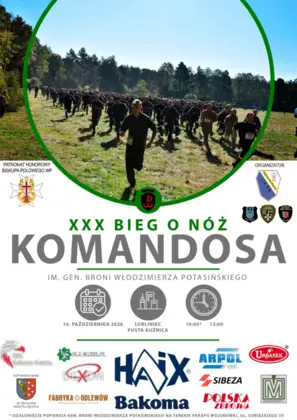 XXX Bieg Przełajowy o Nóż Komandosa im. gen. broni Włodzimierza Potasińskiego oraz Mistrzostwa Polski Służb Mundurowych w Crossie