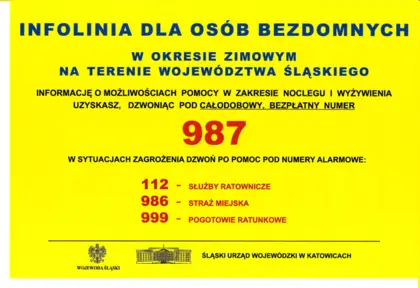Pomoc osobom bezdomnym w okresie zimowym 2026/2027