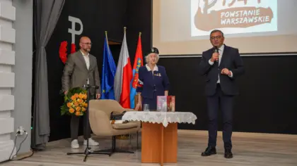 Żywa lekcja historii z Heleną Kamerską, sanitariuszką Powstania Warszawskiego 3