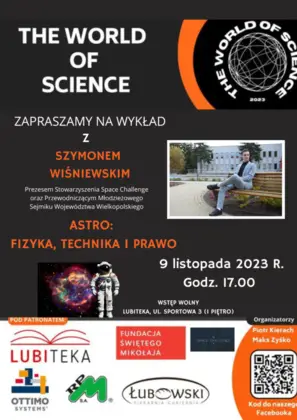 ASTRO: FIZYKA, TECHNIKA I PRAWO - wykład Szymona Wiśniewskiego