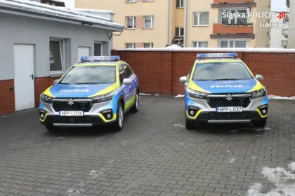 Funkcjonariusze z Komendy Powiatowej Policji w Lublińcu otrzymali nowe radiowozy